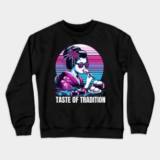 Dim sum geisha Crewneck Sweatshirt